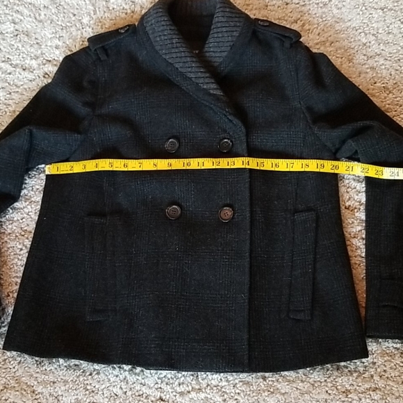 J. CREW Tweed plaid shawl collar jacket - Picture 7 of 9